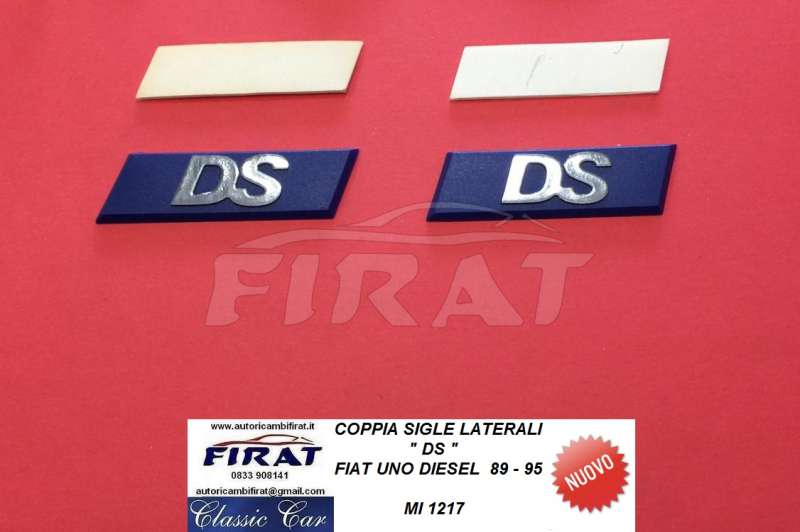 SIGLA LATERALE DS FIAT UNO 89 - 95 (1217)